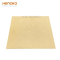 Hengko Custom 0.2 0.5 a 100 micron Inconel Bronze 316L Acero inoxidable Metal Filters Micropory Filters Sheet